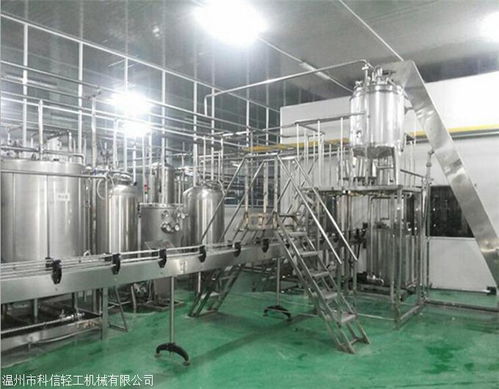 食用醋加工生产设备年产100吨米醋果醋发酵灌装生产线